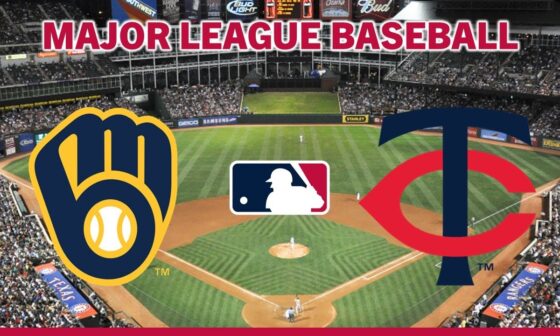 Milwaukee Brewers vs Minnesota Twins | 2024 MLB Live Scoreboard