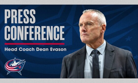 Dean Evason Introductory Press Conference | Columbus Blue Jackets (07/23/24)