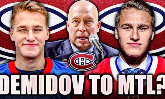 MONTREAL CANADIENS UPDATE: IVAN DEMIDOV MAKING THE HABS IN 2024?