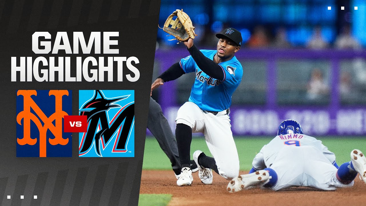 Mets vs. Marlins Game Highlights (7/21/24) | MLB Highlights