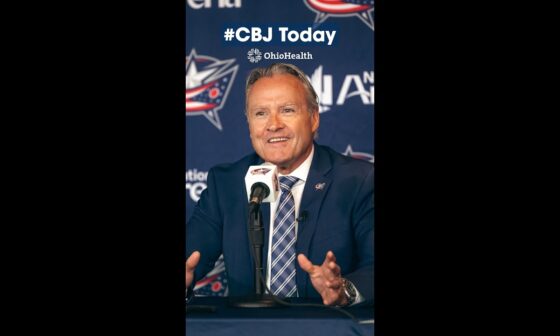 New Head Coach Dean Evason had an electric first day in Columbus⚡️| CBJ Today pres. by OhioHealth