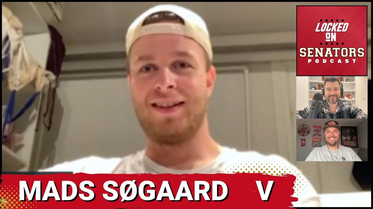 Mads Søgaard Interview: The Journey To Becoming A Full-Time NHL Goalie With The Ottawa Senators