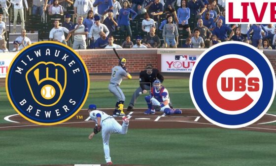 🔴LIVE MLB 🔴 Milwaukee Brewers vs Chicago Cubs/ July 23/ MLB EN vivo/MLB 24