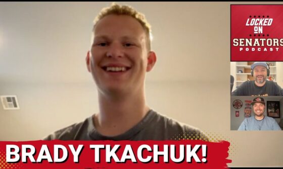 Brady Tkachuk Interview: Senators Off-Season Thoughts, Desire To Win In Ottawa + More!