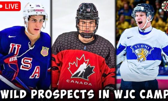 Minnesota Wild Prospects at WORLD JUNIOR Camp | Columbus Blue Jackets DEAN EVASON | Judd'z Budz 122