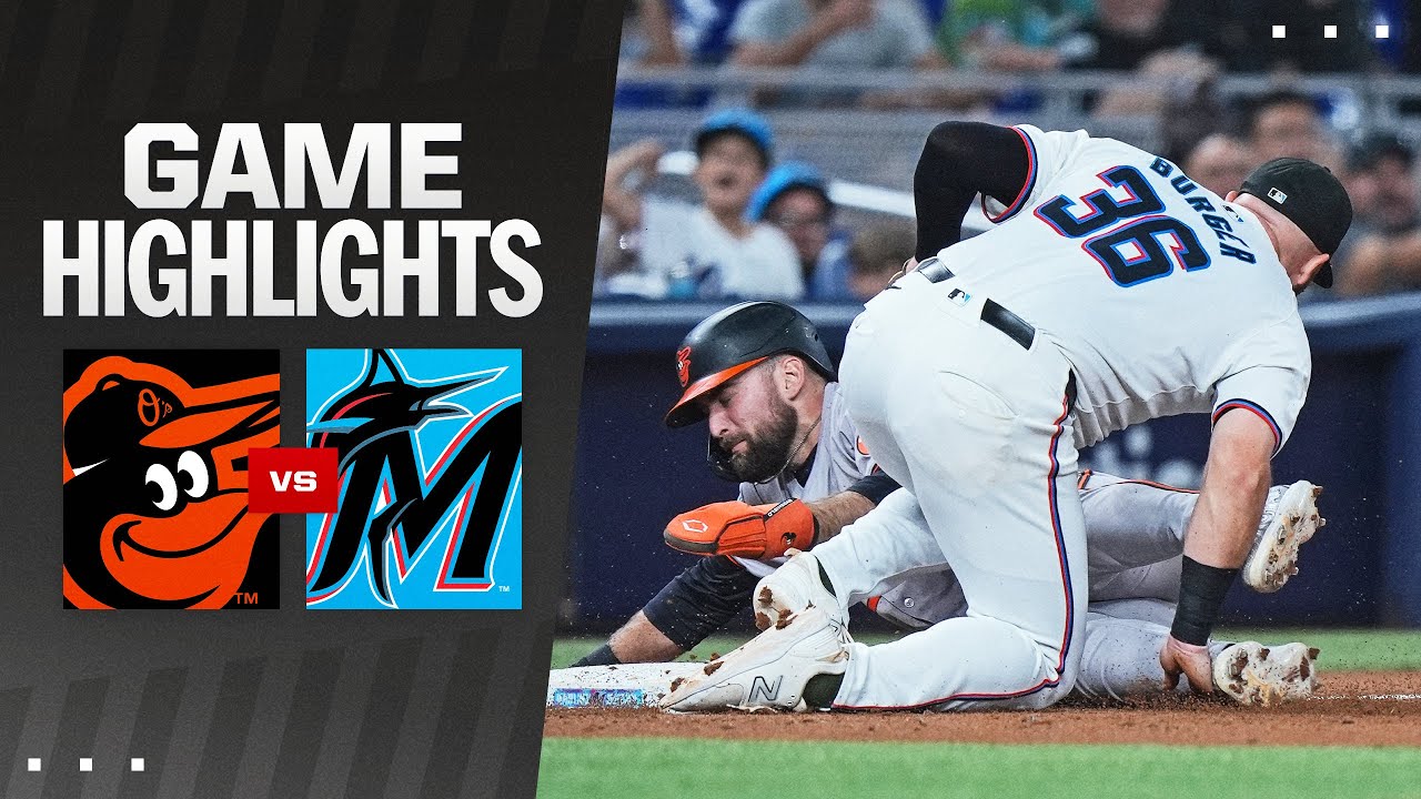 Orioles vs. Marlins Game Highlights (7/23/24) | MLB Highlights