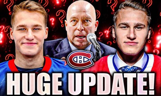 HUGE NEWS FOR THE MONTREAL CANADIENS: IVAN DEMIDOV'S FUTURE REVEALED