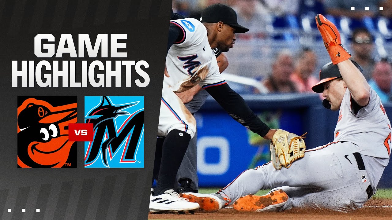 Orioles vs. Marlins Game Highlights (7/25/24) | MLB Highlights