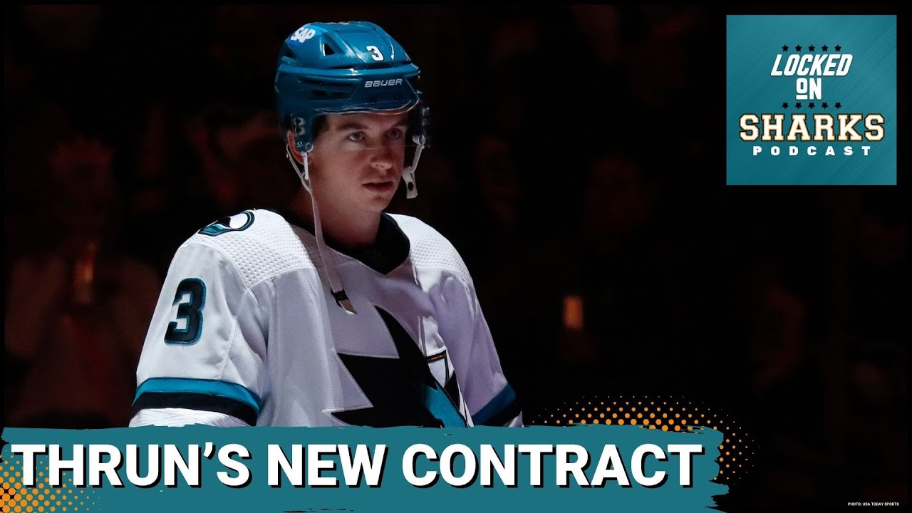 Henry Thrun And Thomas Bordeleau Re-Signed, Plus Recent San Jose Sharks Media Availability