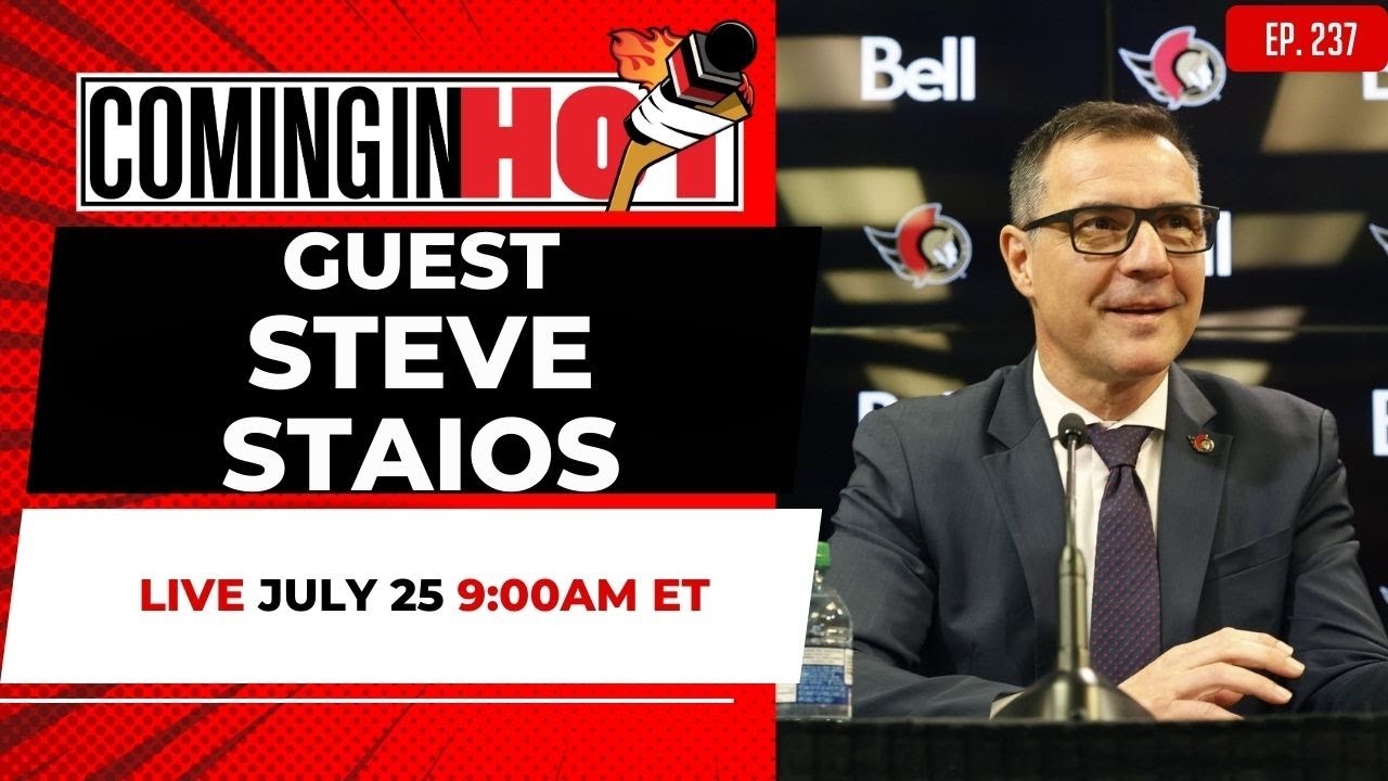 Steve Staios | Coming in Hot LIVE - July 25