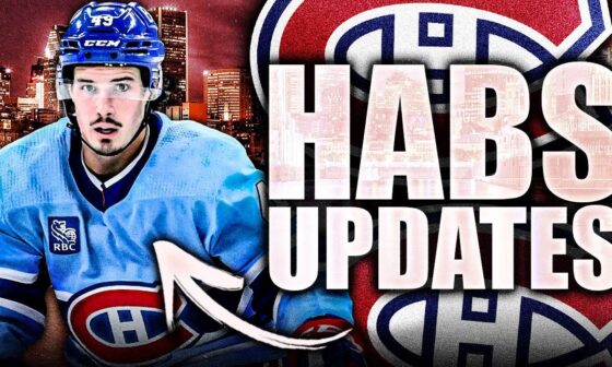 MONTREAL CANADIENS UPDATES: NEW ROSTER MOVES AFTER RAFAEL HARVEY-PINARD INJURY