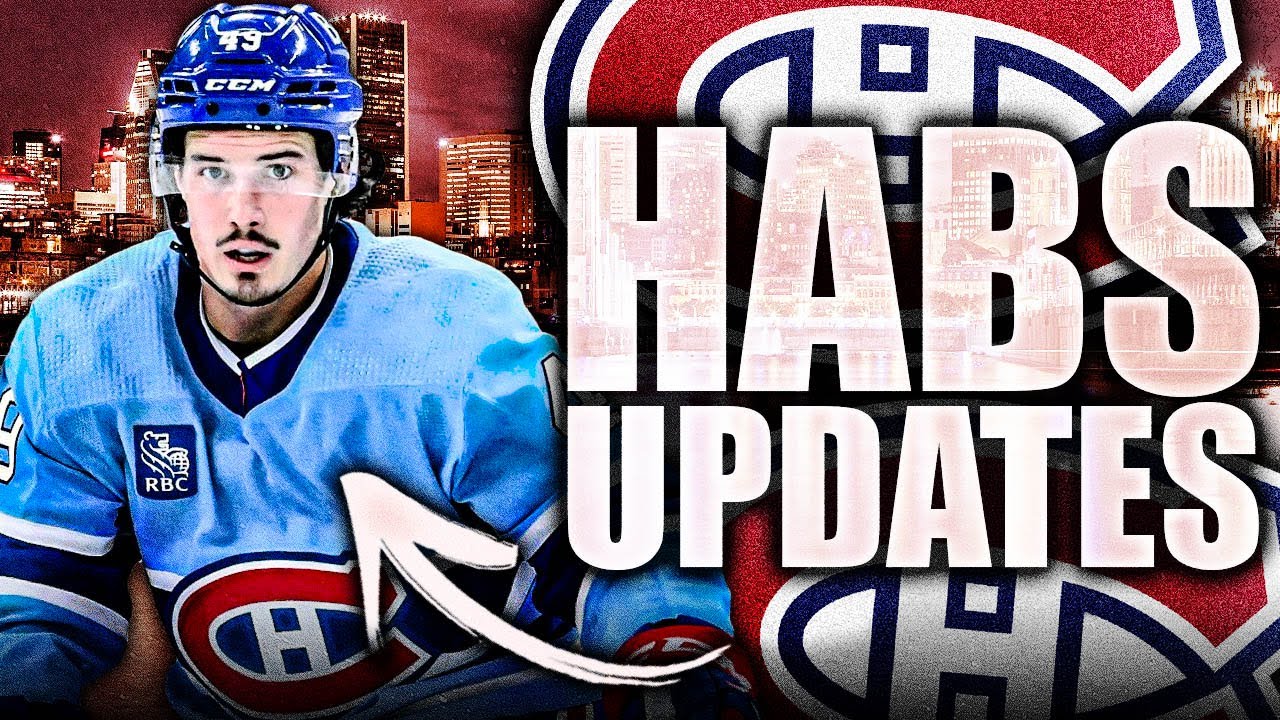 MONTREAL CANADIENS UPDATES: NEW ROSTER MOVES AFTER RAFAEL HARVEY-PINARD INJURY