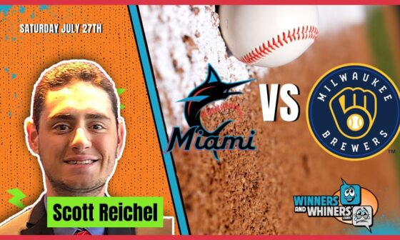 Free MLB Betting Pick- Miami Marlins vs. Milwaukee Brewers, 7/27/24: Scott's Selections