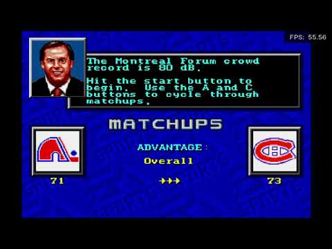 NHL '94 "Game of the Night" Nordiques vs  Canadiens - Game 7 1985 Adams Divison Final (02/05/1985)