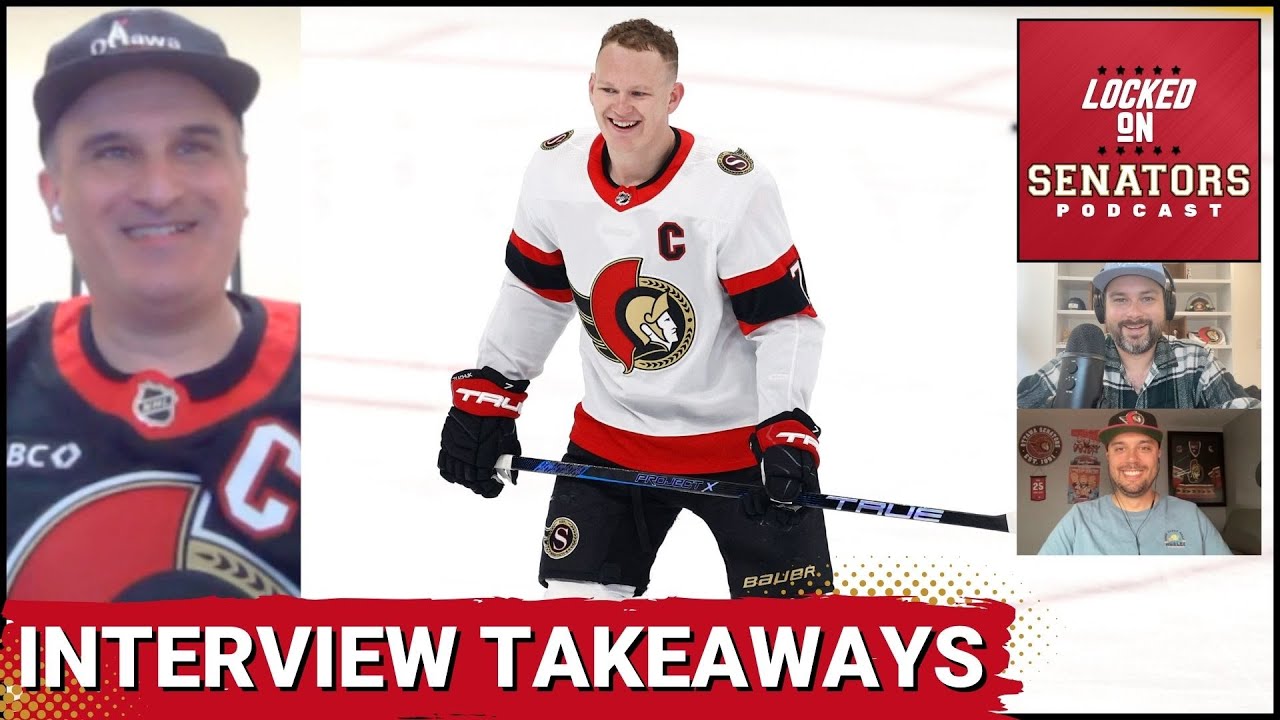 Leading Takeaways From Our Interview with Brady Tkachuk + SensCentral Citizen