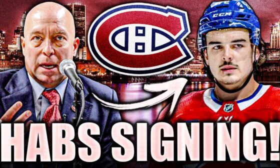 KENT HUGHES MAKES A MOVE: MONTREAL CANADIENS SIGN ARBER XHEKAJ TO A TWO-YEAR EXTENSION