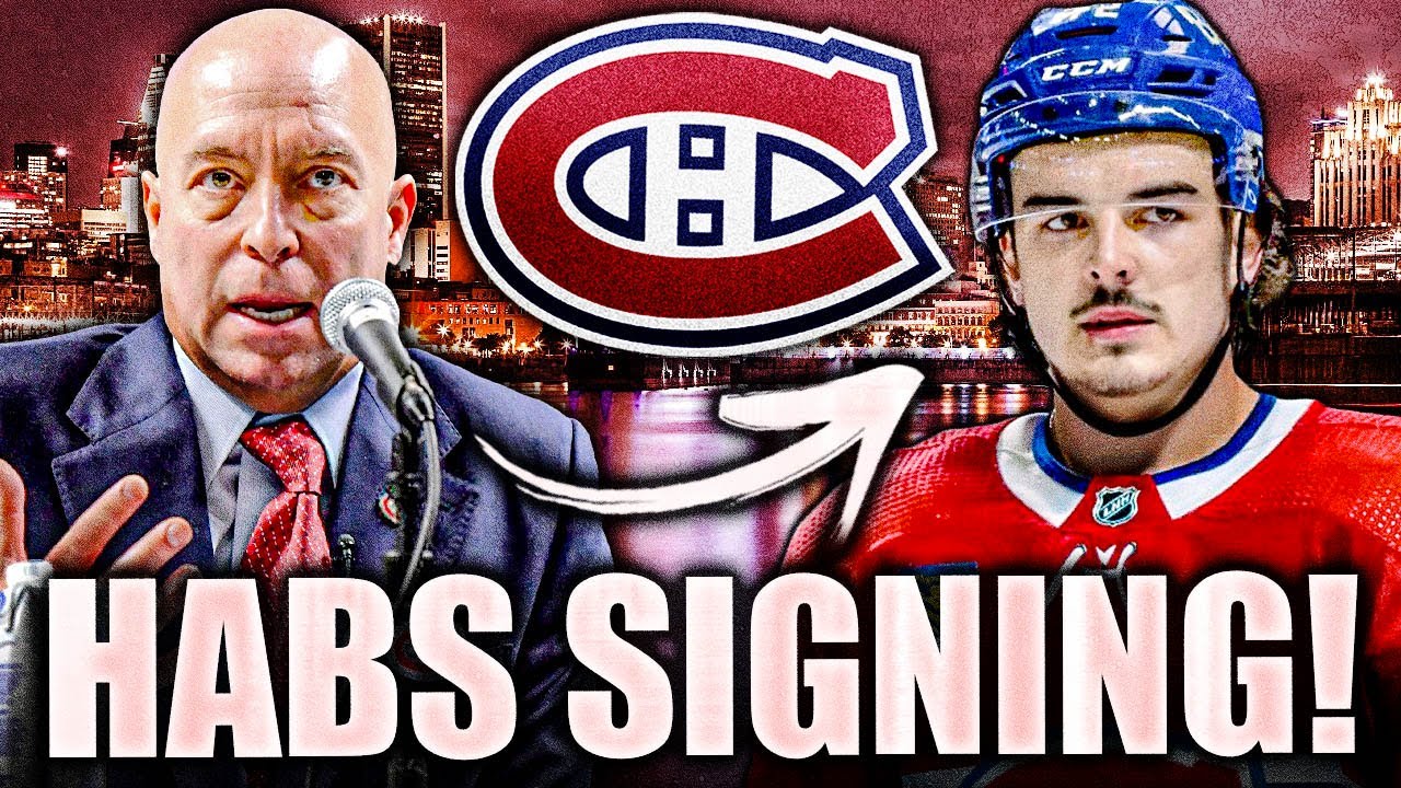 KENT HUGHES MAKES A MOVE: MONTREAL CANADIENS SIGN ARBER XHEKAJ TO A TWO-YEAR EXTENSION