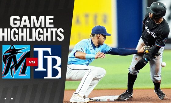 Marlins vs. Rays Game Highlights (7/30/24) | MLB Highlights