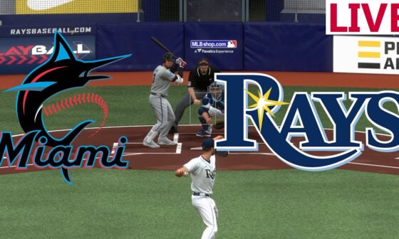 🔴LIVE  Baseball🔴 Miami Marlins VS Tampa Bay Rays/July 31/ MLB THE SHOW 2024