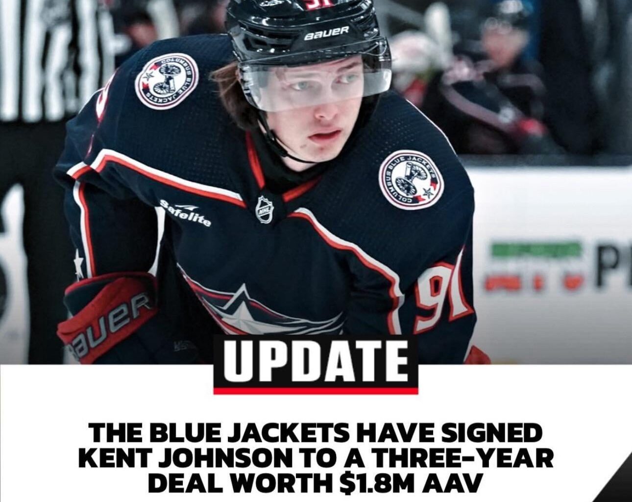 3 years/$1.8 million AAV for Kent Johnson