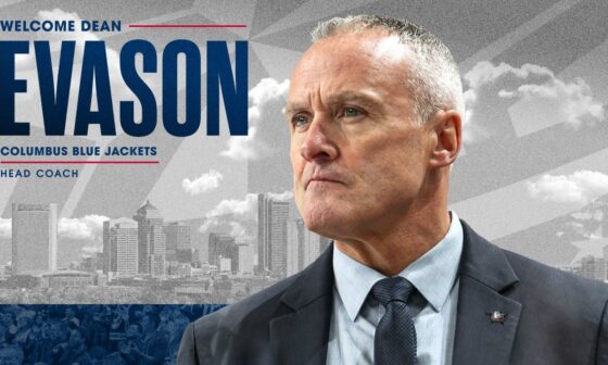 Blue Jackets name Dean Evason Head Coach