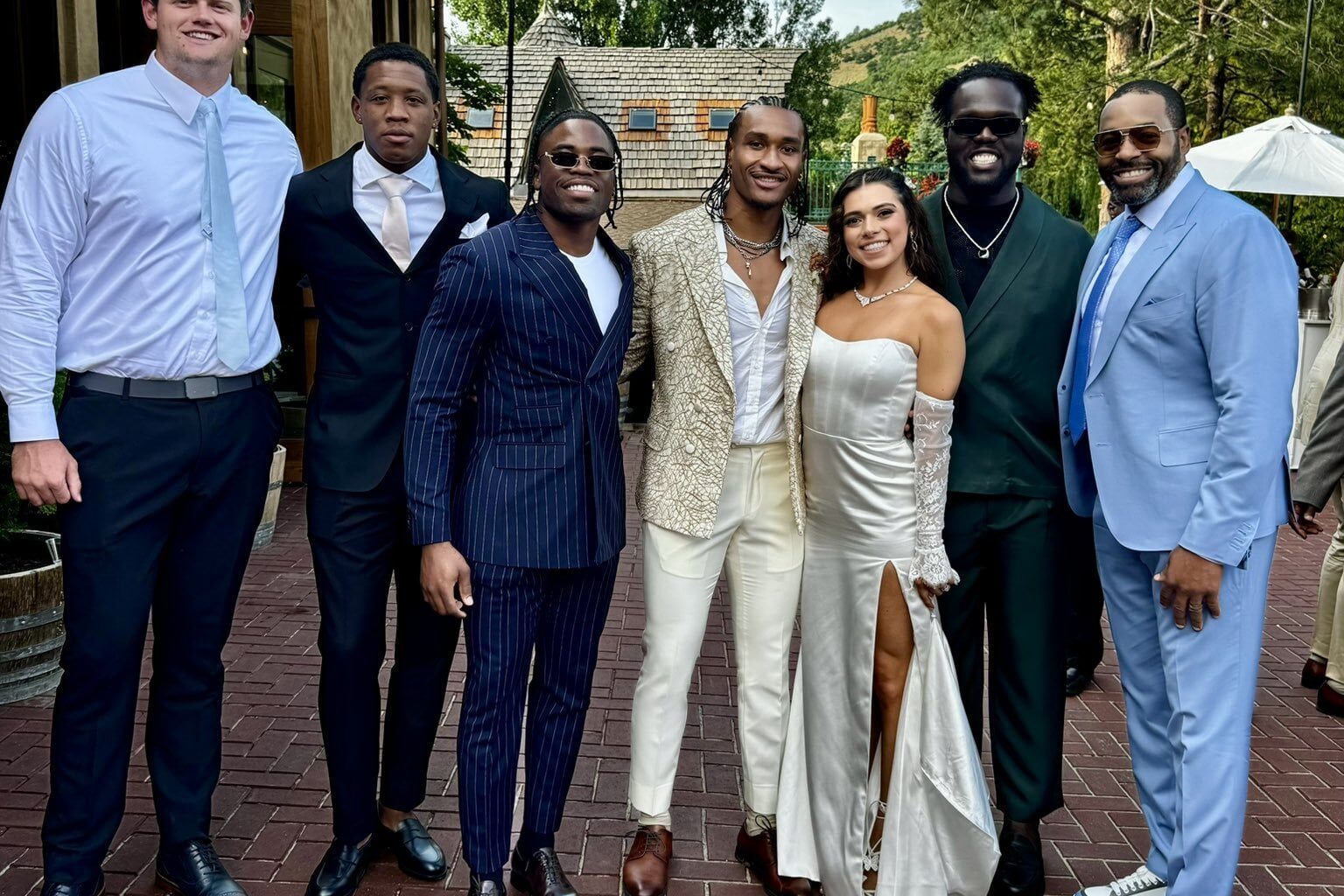 Julian Blackmon got married over the weekend!