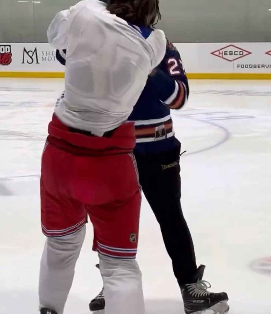 George Laraque fighting academy