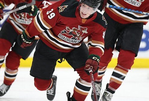 Roadrunners Sign Hebig, Poganski, Drew To AHL Contracts