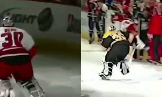 The first ever fastest goalie race