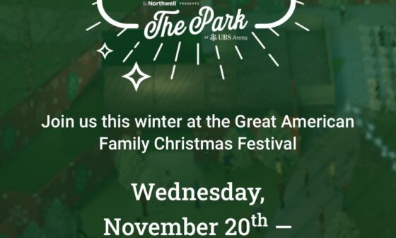 Christmas Festival @ The Park at UBS Arena 🎄