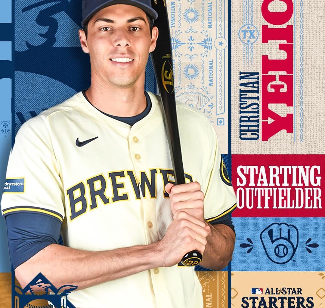 Christian Yelich is back. He’s been elected an All-Star Game starter for the first time since 2019.