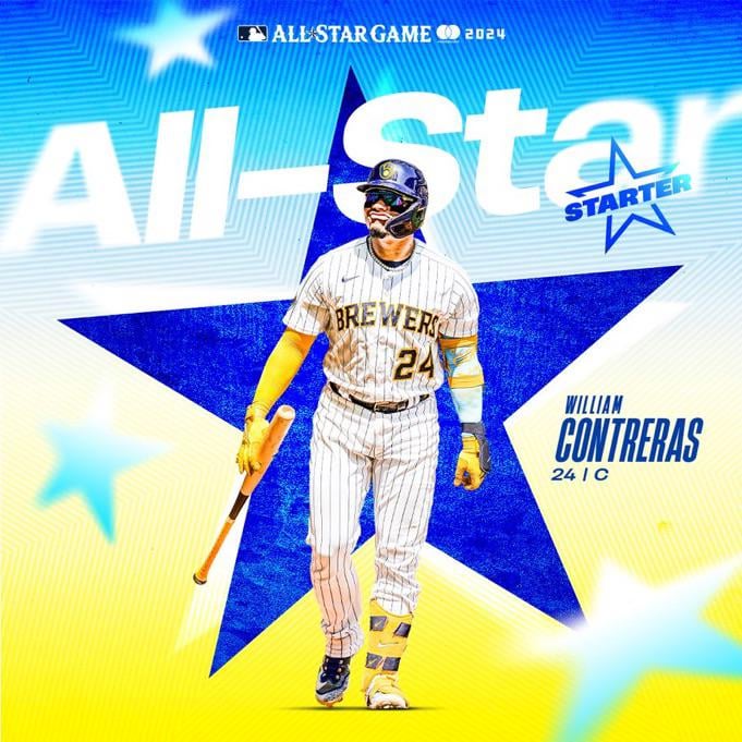 Contreras is an All-Star Starter!!