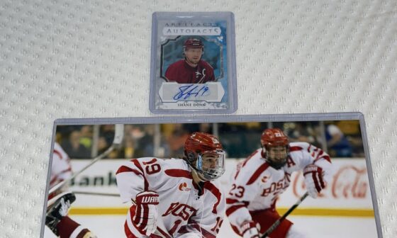 clayton keller + shane doan autographs ! (continuing to downsize my coyotes collection)