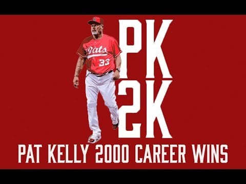 The Louisville Bats honored Bats Manager Pat Kelly's 2000th MiLB win. His tribute video includes many former Reds.