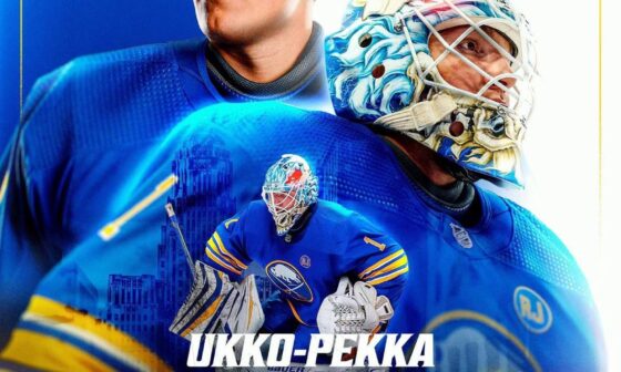 Sabres sign Ukko-Pekka Luukkonen to a 5X4.75