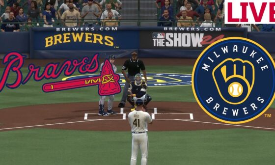 🔴LIVE MLB🔴  Atlanta Braves VS Milwaukee Brewers / July 31/ MLB Envivo/ MLB the show 2024