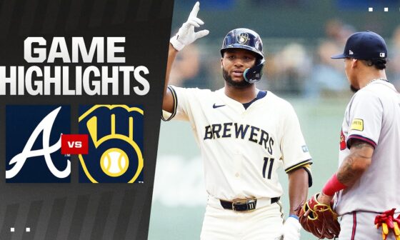 Braves vs. Brewers Game Highlights (7/31/24) | MLB Highlights