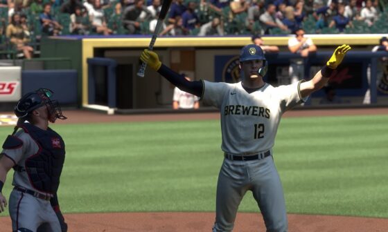 Atlanta Braves vs Milwaukee Brewers - MLB Today 7/31/2024 Full Game Highlights - MLB The Show 24 Sim