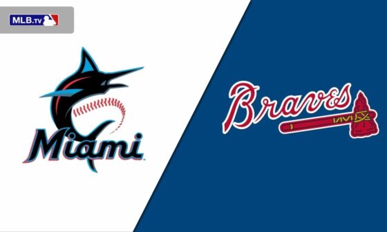 Miami Marlins VS Atlanta Braves MLB live PLAY BY PLAY scoreboard 8/1/24