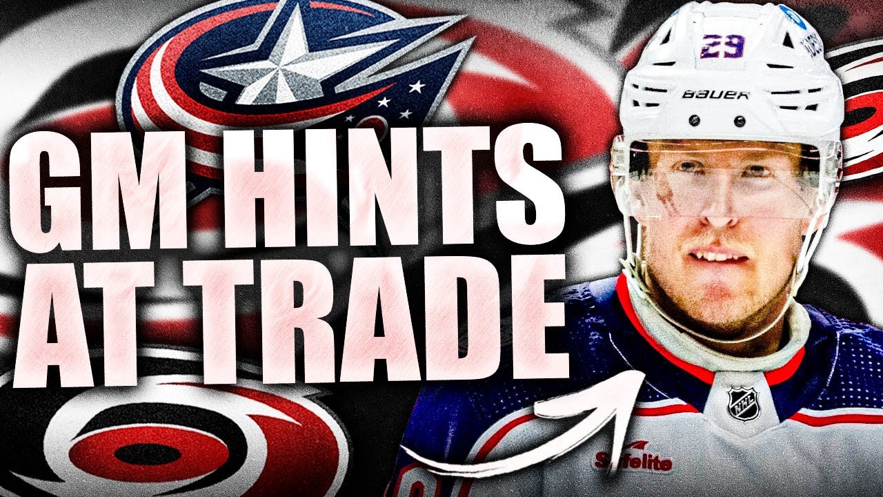 COLUMBUS GM HINTS AT A TRADE COMING SOON? PATRIK LAINE TO CAROLINA HURRICANES? Blue Jackets Rumours