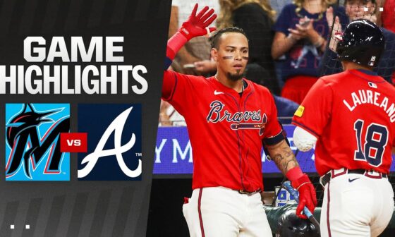 Marlins vs. Braves Game Highlights (8/2/24) | MLB Highlights