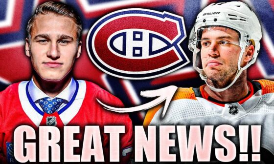 MORE GREAT NEWS FOR THE HABS & IVAN DEMIDOV: MONTREAL CANADIENS PROSPECT GETS HELP (Tony DeAngelo)