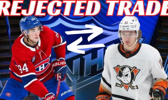 NHL Trade Rumours - Huge Rejected Habs Trade for Zegras? Athletic Article Reviewing Fans Confidence