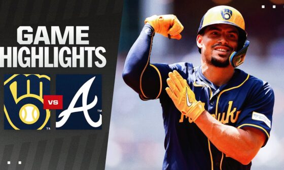 Brewers vs. Braves Game Highlights (8/8/24) | MLB Highlights