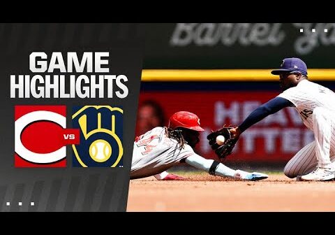 Reds vs. Brewers Game Highlights (8/11/24) | MLB Highlights