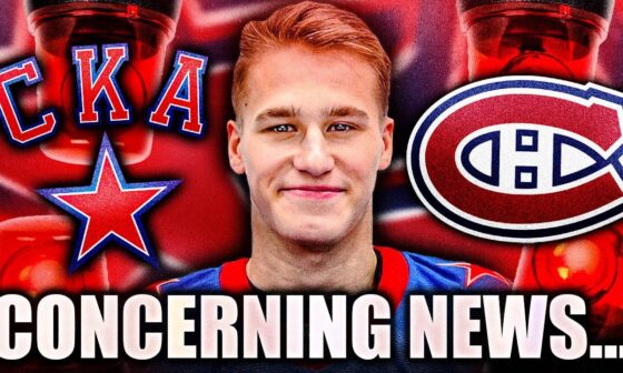 CONCERNING NEWS FOR IVAN DEMIDOV AND THE MONTREAL CANADIENS… SKA ST PETERSBURG UPDATE