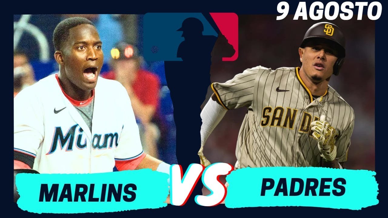 🔴 PADRES DE SAN DIEGO VS MIAMI MARLINS EN VIVO VIERNES 9 AGOSTO💥#MLB EN DIRECTO