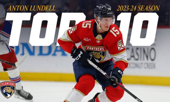 TOP 10: Anton Lundell's Outstanding 2023-24 Season