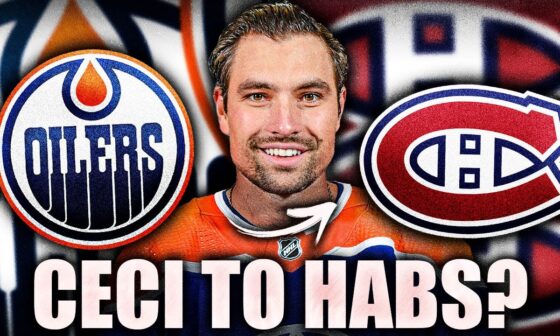 KENT HUGHES HAS A BIG OPPORTUNITY HERE… CODY CECI TRADE TO HABS TO HELP EDMONTON OILERS? Canadiens