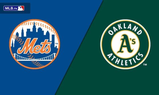 Oakland Athletics VS New York Mets MLB live PLAY BY PLAY scoreboard 8/15/24